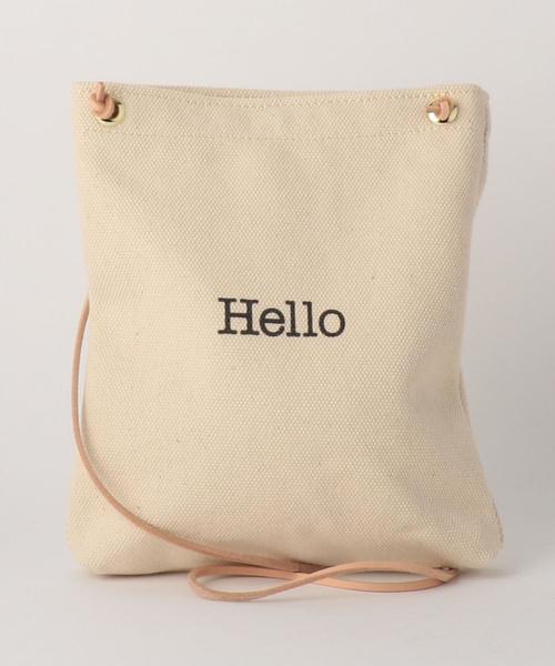 Another Edition（アナザーエディション）の「ロゴキャンバスミニショルダーバッグⅡ（ショルダーバッグ・レディース・その他1/その他2・FREE）」の2枚目の写真