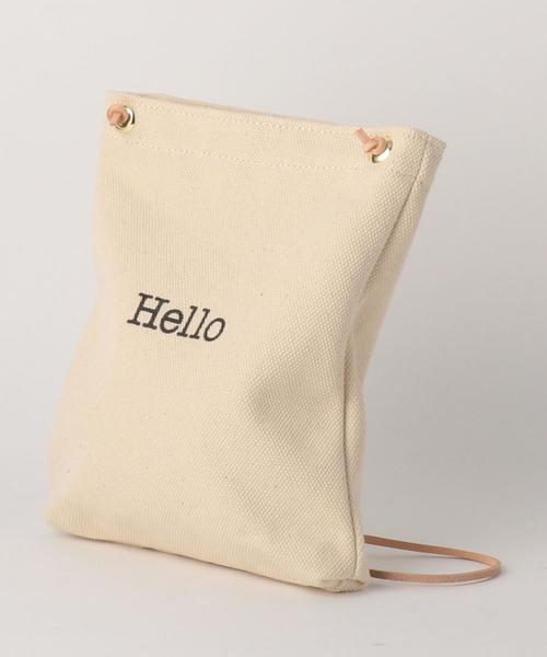 Another Edition（アナザーエディション）の「ロゴキャンバスミニショルダーバッグⅡ（ショルダーバッグ・レディース・その他1/その他2・FREE）」の3枚目の写真