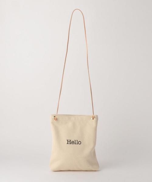 Another Edition（アナザーエディション）の「ロゴキャンバスミニショルダーバッグⅡ（ショルダーバッグ・レディース・その他1/その他2・FREE）」の5枚目の写真