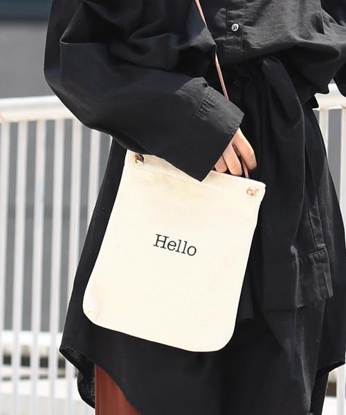 Another Edition（アナザーエディション）の「ロゴキャンバスミニショルダーバッグⅡ（ショルダーバッグ・レディース・その他1/その他2・FREE）」の20枚目の写真