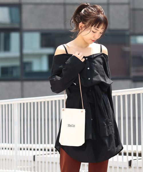 Another Edition（アナザーエディション）の「ロゴキャンバスミニショルダーバッグⅡ（ショルダーバッグ・レディース・その他1/その他2・FREE）」の21枚目の写真