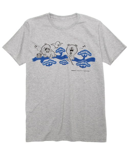 MEDICOM TOY（メディコムトイ）の「FABRICK【SUZUKI HIROYUKI】 TEE SHIRTS "NAGOMI”（Tシャツ/カットソー・メンズ・アッシュグレー/ホワイト×ネイビー/ホワイト×ピンク/ホワイト系その他・MEDIUM/SMALL/LARGE/X-SMALL）」の4枚目の写真