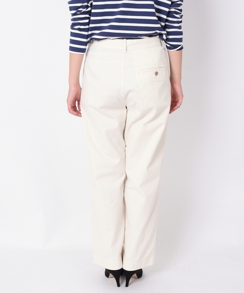 SHIPS(シップス)の「ワンウォッシュ チノパンツ◇(チノパンツ・レディース・ブラウン/ベージュ系その他/オフホワイト・38/36)」の13枚目の写真