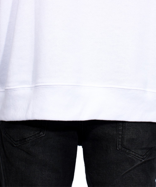 ８(eight)（エイト）の「切替 プルオーバー パーカー スウェット（パーカー・メンズ・ホワイト/ブラック・MEDIUM/LARGE）」の17枚目の写真