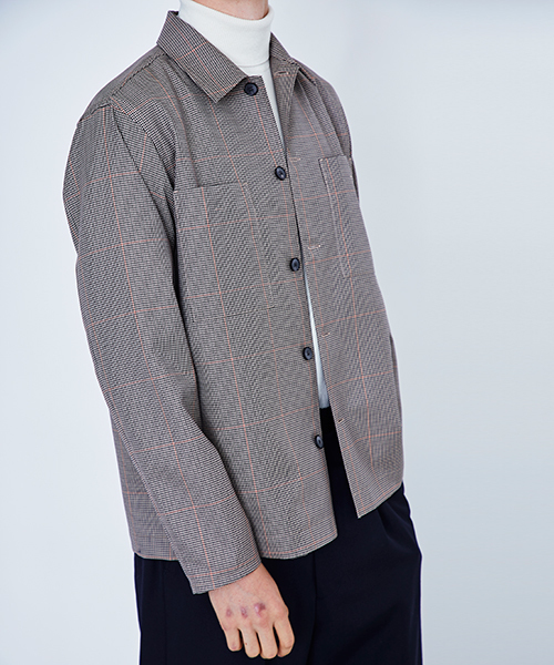 UNITED TOKYO（ユナイテッドトウキョウ）の「ビックポケットシャツ２（ブルゾン・メンズ・ダークブラウン/ブラック・1/2/3）」の15枚目の写真