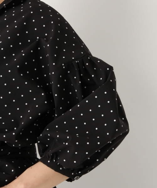 A part by（アパートバイ）の「PoCoスキッパーBRワンピース 　786896（ワンピース・レディース・ベージュ/ネイビー/ホワイト系その他/ブラック系その他・FREE）」の10枚目の写真