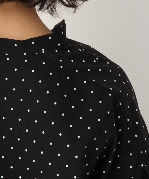 A part by（アパートバイ）の「PoCoスキッパーBRワンピース 　786896（ワンピース・レディース・ベージュ/ネイビー/ホワイト系その他/ブラック系その他・FREE）」の7枚目の写真