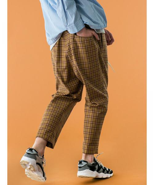 MONKEY TIME（モンキータイム）の「＜monkey time＞ TW TARTAN CHECK DROPPED ANKLE/アンクルパンツ（その他パンツ・メンズ・ベージュ・LARGE/SMALL/MEDIUM）」の6枚目の写真