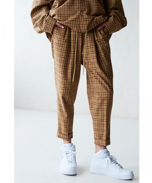 MONKEY TIME（モンキータイム）の「＜monkey time＞ TW TARTAN CHECK DROPPED ANKLE/アンクルパンツ（その他パンツ・メンズ・ベージュ・LARGE/SMALL/MEDIUM）」の11枚目の写真