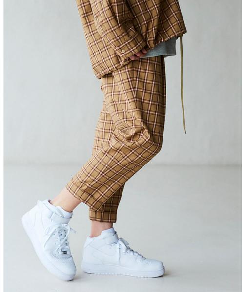 MONKEY TIME（モンキータイム）の「＜monkey time＞ TW TARTAN CHECK DROPPED ANKLE/アンクルパンツ（その他パンツ・メンズ・ベージュ・LARGE/SMALL/MEDIUM）」の8枚目の写真