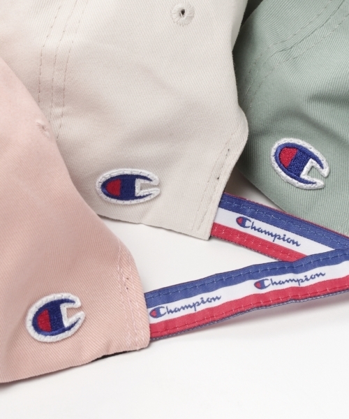 Champion（チャンピオン）の「【Champion（チャンピオン）】ツイルローキャップ（キャップ・メンズ・ピンク/ライトグリーン/ライトベージュ/チャコール・FREE）」の17枚目の写真
