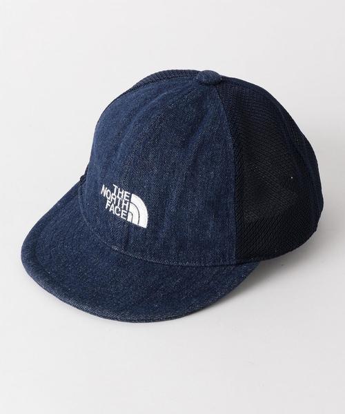 THE NORTH FACE（ザノースフェイス）の「THE NORTH FACE(ザノースフェイス)Denim Mesh Cap（キャップ・キッズ・ネイビー/ライトブルー・53-56cm）」の2枚目の写真