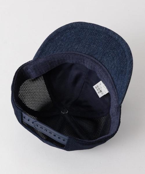 THE NORTH FACE（ザノースフェイス）の「THE NORTH FACE(ザノースフェイス)Denim Mesh Cap（キャップ・キッズ・ネイビー/ライトブルー・53-56cm）」の8枚目の写真