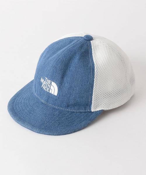 THE NORTH FACE（ザノースフェイス）の「THE NORTH FACE(ザノースフェイス)Denim Mesh Cap（キャップ・キッズ・ネイビー/ライトブルー・53-56cm）」の7枚目の写真