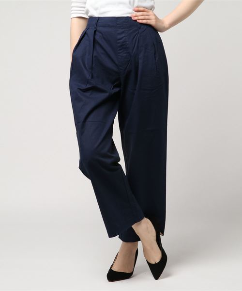 LBC（エルビーシー）の「コットンダンプゆるテーパード（その他パンツ・レディース・ホワイト/オリーブ/ネイビー/ベージュ・M/L）」の11枚目の写真