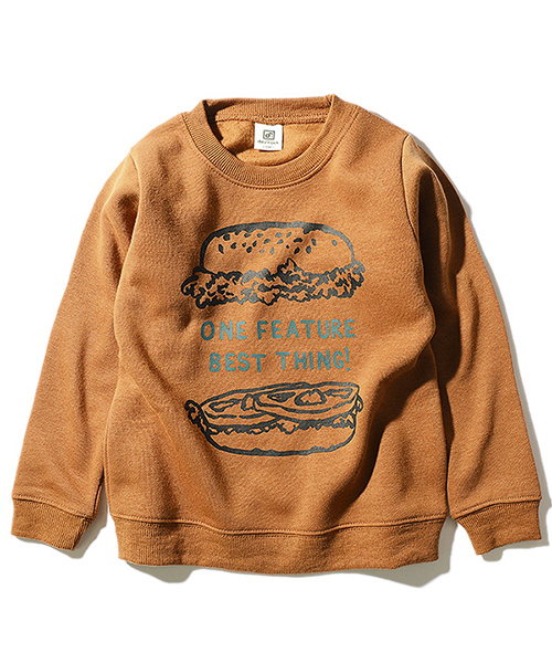 devirock（デビロック）の「全20柄 プリント裏起毛長袖スウェットトレーナー（スウェット・キッズ・その他6/その他7/その他8/その他9/その他10/その他11/その他18/その他19/その他20/その他14/その他15/その他16/その他17/その他13/その他1/その他2/その他3/その他4/その他5/その他12・140cm/100cm/110cm/120cm/130cm/80ｃｍ/90cm/150cm/160cm）」の2枚目の写真