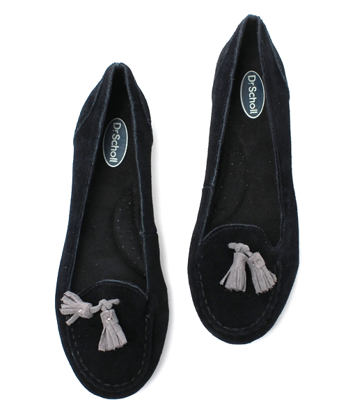 coen（コーエン）の「Dr.Scholl（ドクターショール）タッセルローファー（モカシン/デッキシューズ・レディース・ベージュ/ネイビー/レッド/ブラック・SMALL/MEDIUM/LARGE/X-LARGE）」の2枚目の写真