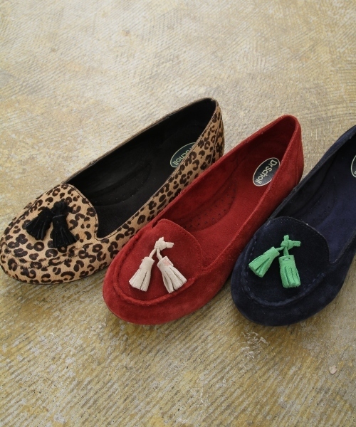 coen（コーエン）の「Dr.Scholl（ドクターショール）タッセルローファー（モカシン/デッキシューズ・レディース・ベージュ/ネイビー/レッド/ブラック・SMALL/MEDIUM/LARGE/X-LARGE）」の7枚目の写真