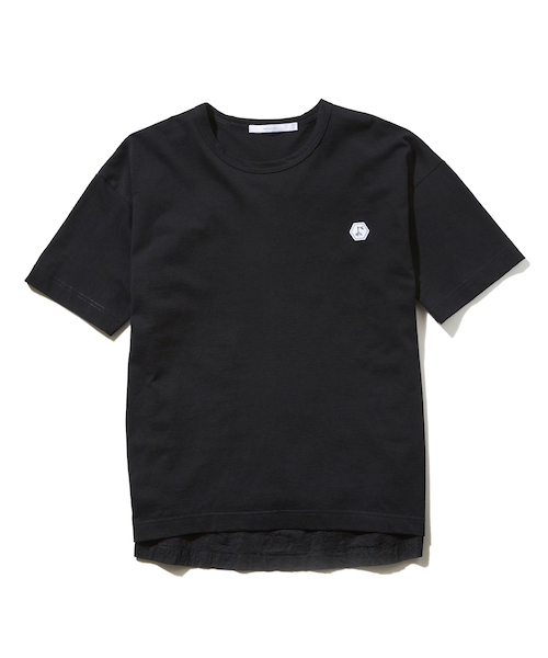 rehacer(レアセル)の「rehacer : Flower Back Tuck Wide CS / フラワー バックタック ワイド カットソー(Tシャツ/カットソー・メンズ・ホワイト/ブラック/グレー・SMALL/MEDIUM/LARGE)」の1枚目の写真