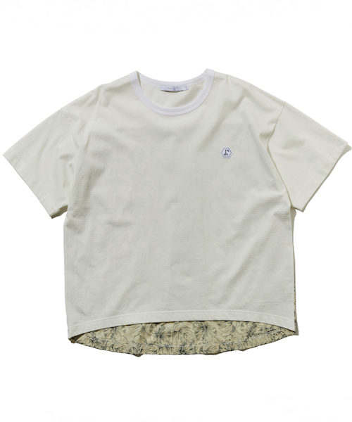 rehacer(レアセル)の「rehacer : Flower Back Tuck Wide CS / フラワー バックタック ワイド カットソー(Tシャツ/カットソー・メンズ・ホワイト/ブラック/グレー・SMALL/MEDIUM/LARGE)」の22枚目の写真
