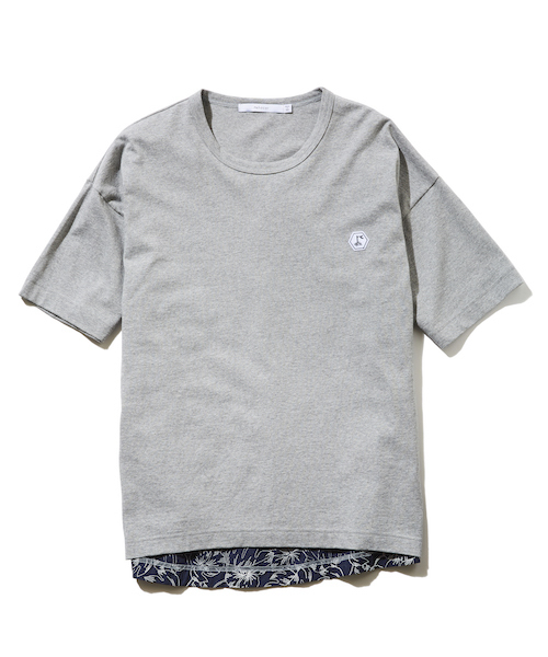 rehacer(レアセル)の「rehacer : Flower Back Tuck Wide CS / フラワー バックタック ワイド カットソー(Tシャツ/カットソー・メンズ・ホワイト/ブラック/グレー・SMALL/MEDIUM/LARGE)」の15枚目の写真
