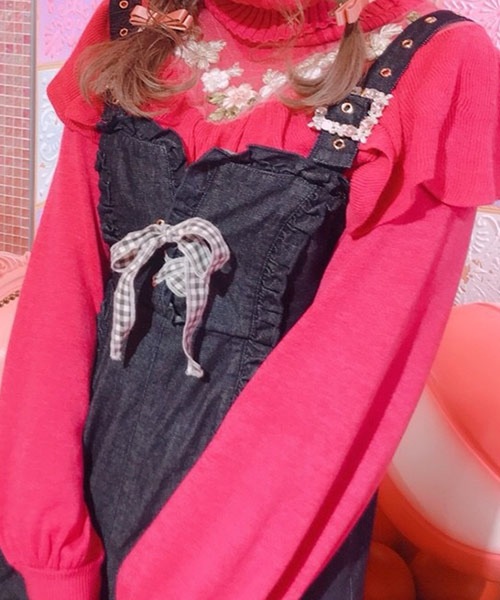 Swankiss（スワンキス）の「TS lady denim O/P（ワンピース