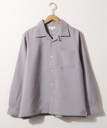 NILWAY | Nilway ポリトロ長袖オープンカラーシャツ(シャツ/ブラウス)