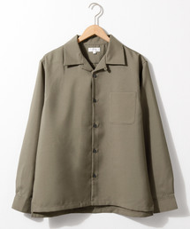 NILWAY | Nilway ポリトロ長袖オープンカラーシャツ(シャツ/ブラウス)