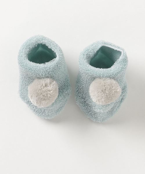 MR（まる）の「[9-12cm]ベビーソックス(日本製)（ソックス/靴下・キッズ・ピンク/ブルー/ホワイト・XXS）」の3枚目の写真
