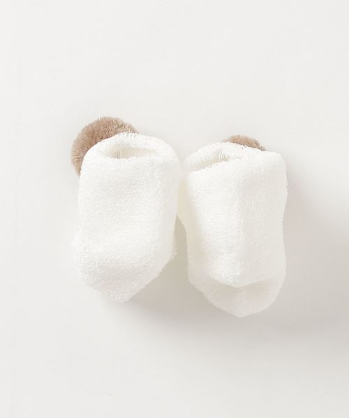 MR（まる）の「[9-12cm]ベビーソックス(日本製)（ソックス/靴下・キッズ・ピンク/ブルー/ホワイト・XXS）」の5枚目の写真
