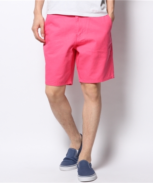 WEGO(ウィゴー)の「WEGO/カラーチノショーツ(チノパンツ・メンズ・ホワイト/ベージュ/ネイビー/ロイヤルブルー/レッド/ケリー/ワイン/ブラック/グリーン系その他/ピンク/グリーン/ブルー/イエロー・MEDIUM/SMALL/LARGE)」の11枚目の写真