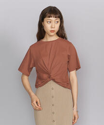 BEAUTY&YOUTH UNITED ARROWS | BY フロントクロスショートTシャツ(Tシャツ/カットソー)