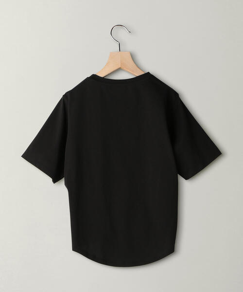 BEAUTY&YOUTH UNITED ARROWS（ビューティーアンドユースユナイテッドアローズ）の「BY フロントクロスショートTシャツ（Tシャツ/カットソー・レディース・ブラウン/ブラック/ホワイト・FREE）」の8枚目の写真