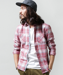 NANO universe | ヴィンテージライクチェックシャツ(シャツ/ブラウス)