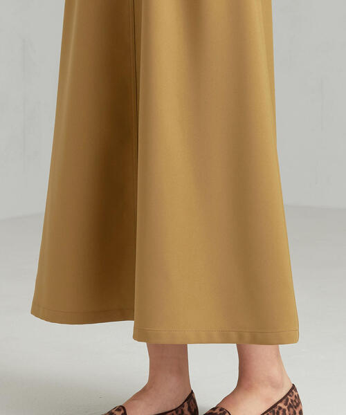 green label relaxing(グリーンレーベルリラクシング)の「SC フレア ジャンパースカート(ジャンパースカート・レディース・ベージュ/ブラック・FREE)」の10枚目の写真