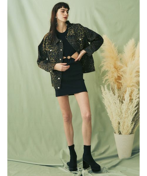 EVRIS（エヴリス）の「FIT SLIMチャンキーブーツ（ブーツ・レディース・ブラック/カーキ・SMALL/MEDIUM/LARGE）」の11枚目の写真