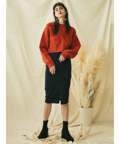 EVRIS（エヴリス）の「FIT SLIMチャンキーブーツ（ブーツ・レディース・ブラック/カーキ・SMALL/MEDIUM/LARGE）」の12枚目の写真