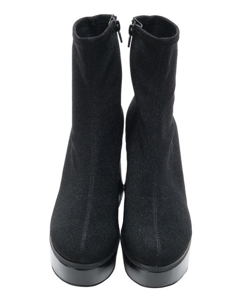 EVRIS（エヴリス）の「FIT SLIMチャンキーブーツ（ブーツ・レディース・ブラック/カーキ・SMALL/MEDIUM/LARGE）」の17枚目の写真