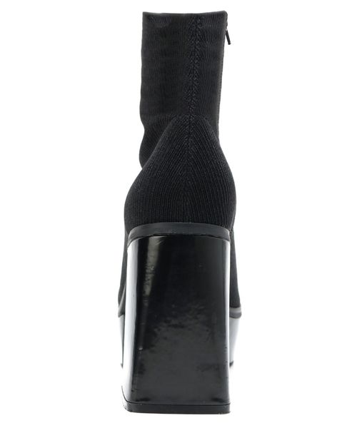 EVRIS（エヴリス）の「FIT SLIMチャンキーブーツ（ブーツ・レディース・ブラック/カーキ・SMALL/MEDIUM/LARGE）」の16枚目の写真