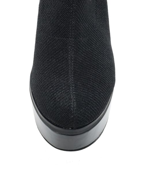 EVRIS（エヴリス）の「FIT SLIMチャンキーブーツ（ブーツ・レディース・ブラック/カーキ・SMALL/MEDIUM/LARGE）」の15枚目の写真