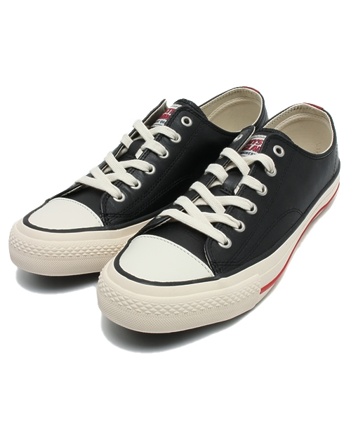 HYSTERIC GLAMOUR（ヒステリックグラマー）の「レザーローカットスニーカー（スニーカー・メンズ・ブラック/ホワイト/マルチ・26.5cm/25.5cm/27.5cm）」の2枚目の写真