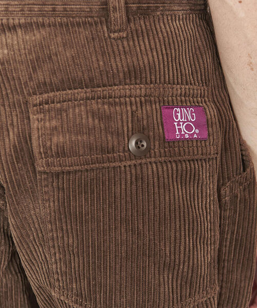 GUNG HO（ガンホー）の「【別注】 ＜GUNG HO＞ CORD BAKER/パンツ（その他パンツ・メンズ・ブラック/ブラウン/ケリー・33inch/29inch/31inch/28inch）」の14枚目の写真