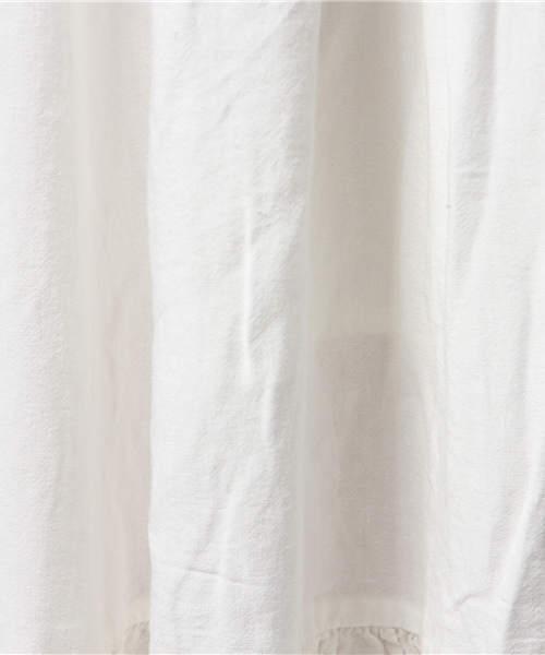 goa(ゴア)の「麻レーヨンストール付マキシワンピース(ワンピース・レディース・オフホワイト/キナリ/ベージュ/ブルー・FREE)」の15枚目の写真