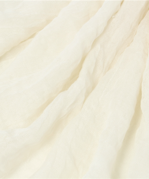 goa(ゴア)の「麻レーヨンストール付マキシワンピース(ワンピース・レディース・オフホワイト/キナリ/ベージュ/ブルー・FREE)」の13枚目の写真