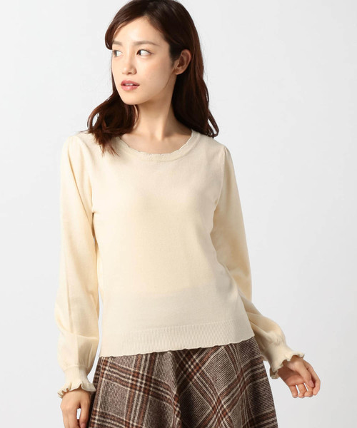 セール ふわふわcolorニット ニット セーター Lodispotto ロディ