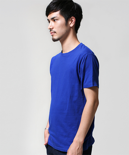 NANO universe(ナノユニバース)の「AZ別注 カラーTee(Tシャツ/カットソー・メンズ・ホワイト/ネイビー/ロイヤルブルー/グレー・SMALL/MEDIUM/LARGE)」の12枚目の写真