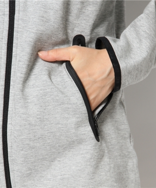 BEAMS BOY（ビームスボーイ）の「NIKE / テックフリース フルジップフーディー（スウェット・レディース・グレー・ONE SIZE）」の8枚目の写真