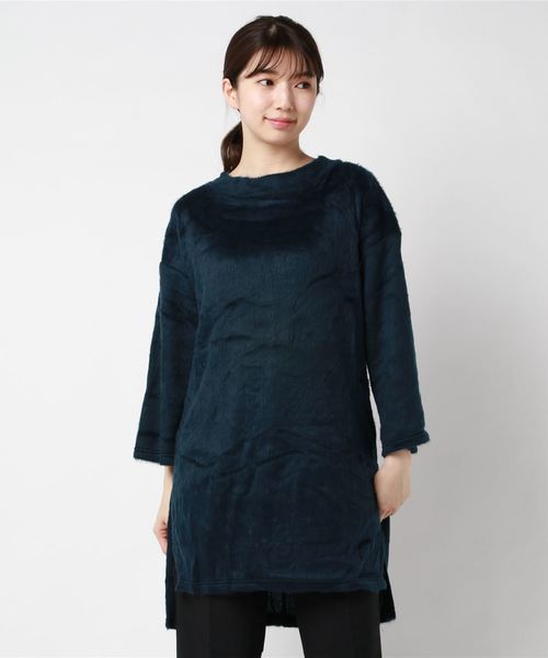 セール シャギーニットワンピース ワンピース Adposion アドポーション のファッション ワンピース D Vance