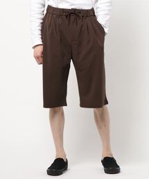 【Bl】梨地7分丈ルーズパンツ