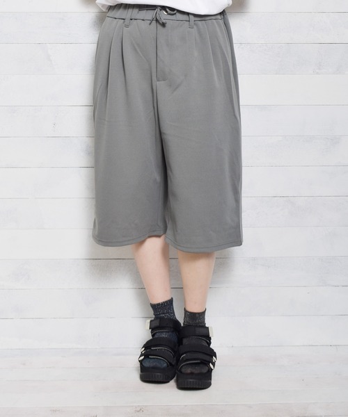 Bling Leads（ブリングリーズ）の「【Bl】梨地7分丈ルーズパンツ（チノパンツ・メンズ・チャコールグレー/ブラック/ベージュ/ブラウン/グレイッシュベージュ/ブルー・MEDIUM/LARGE）」の20枚目の写真
